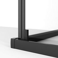 Niagara Душевой уголок Nova 90x90 NG-6833-34BLACK – фотография-9